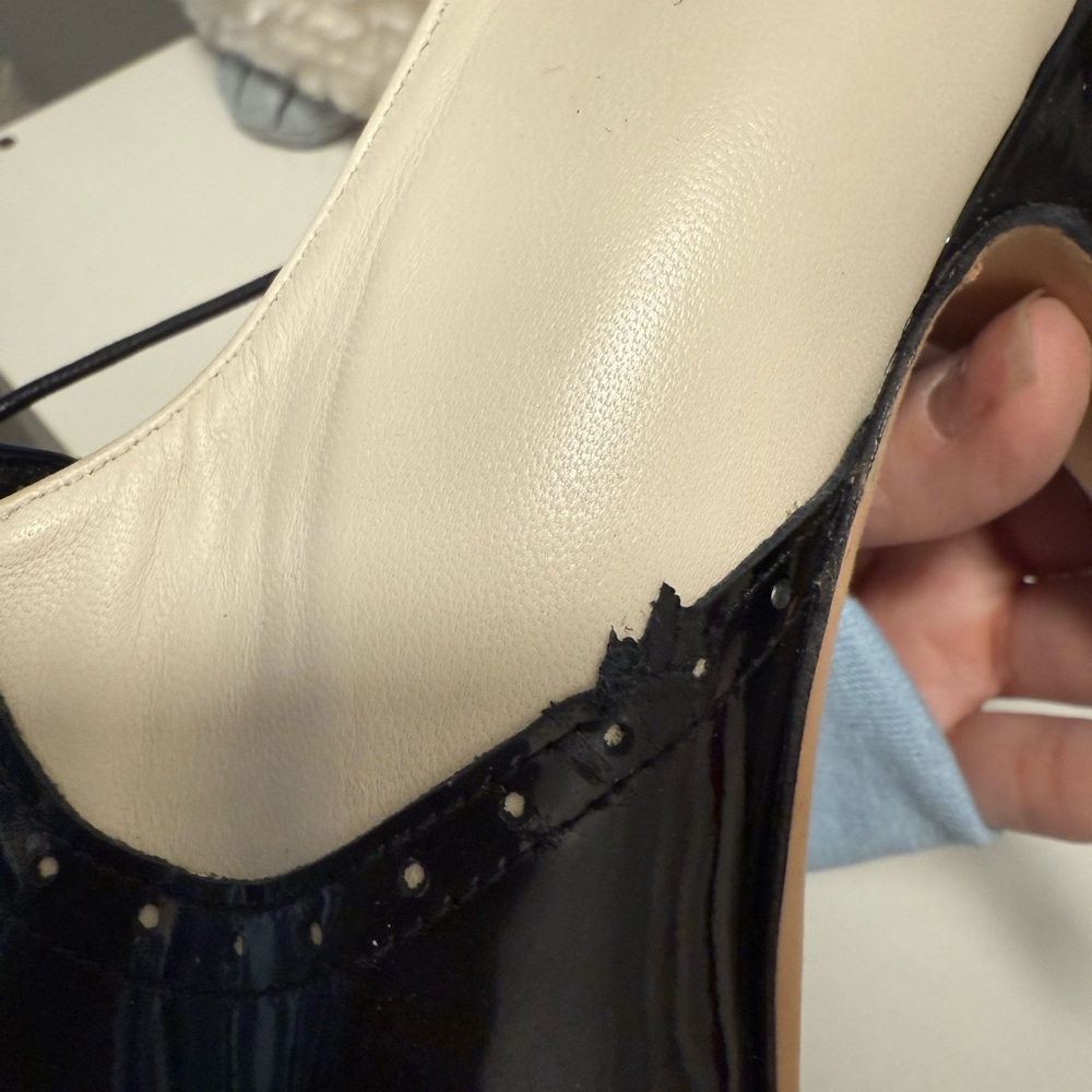 Stuart Weitzman Black and White Heels - Picture 5 of 12